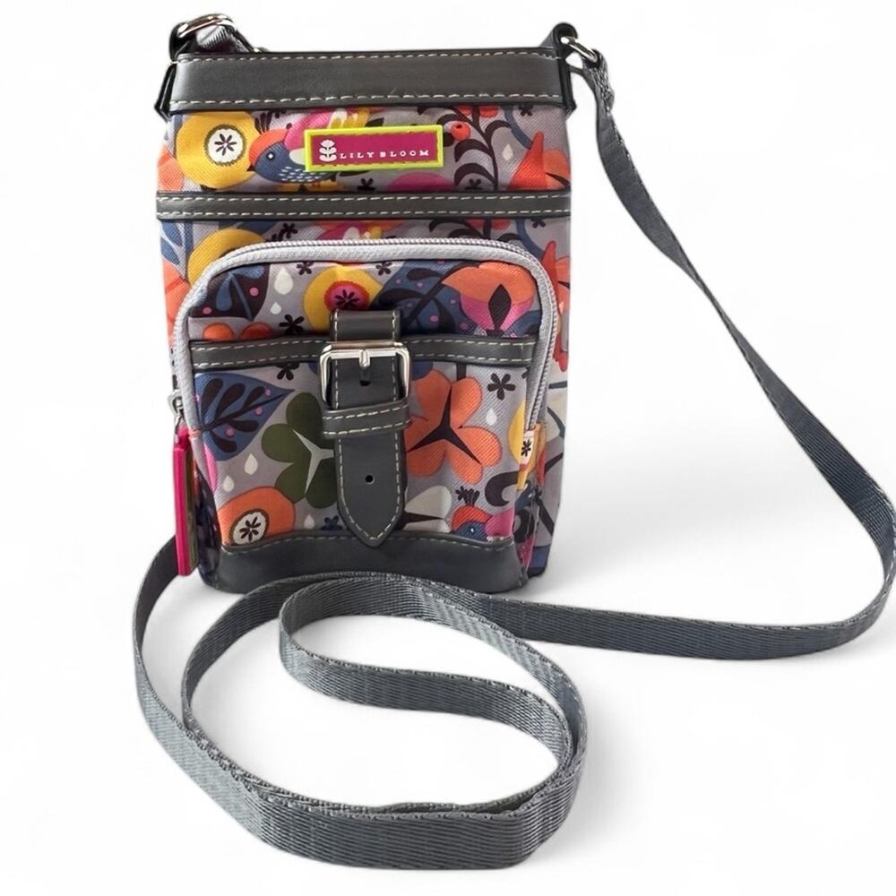 Lily Bloom Floral Birds Small Crossbody Bag Sustainable Eco Friendly
